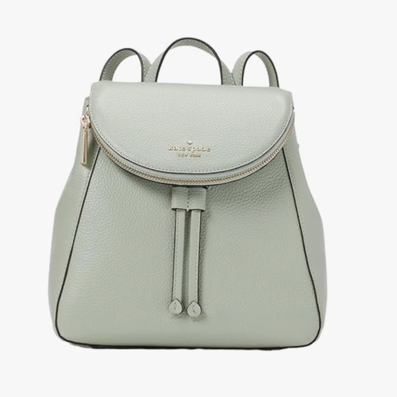 kate spade Handbags - KATE SPADE MEDIUM FLAP PEBBLED LEATHER BACKPACK